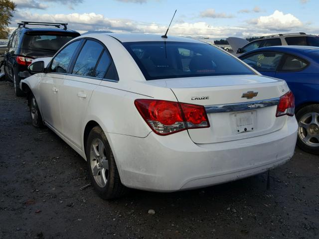 1G1PE5S97B7274548 - 2011 CHEVROLET CRUZE LT WHITE photo 3