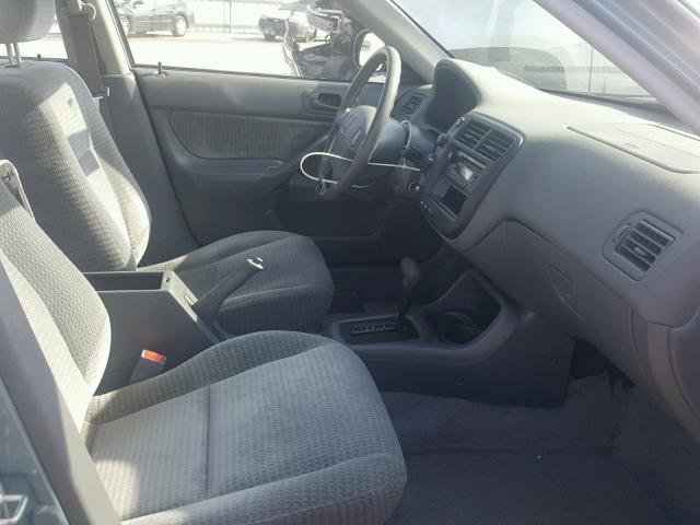 2HGEJ6616YH558675 - 2000 HONDA CIVIC BASE 蓝色 照片 5