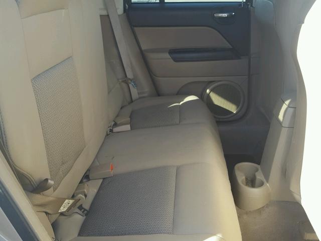 1J4NF4FB9AD503504 - 2010 JEEP COMPASS SP TAN photo 6