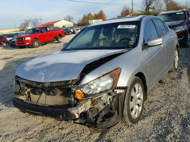 1HGCP26879A166980 - 2009 HONDA ACCORD EXL SILVER photo 2