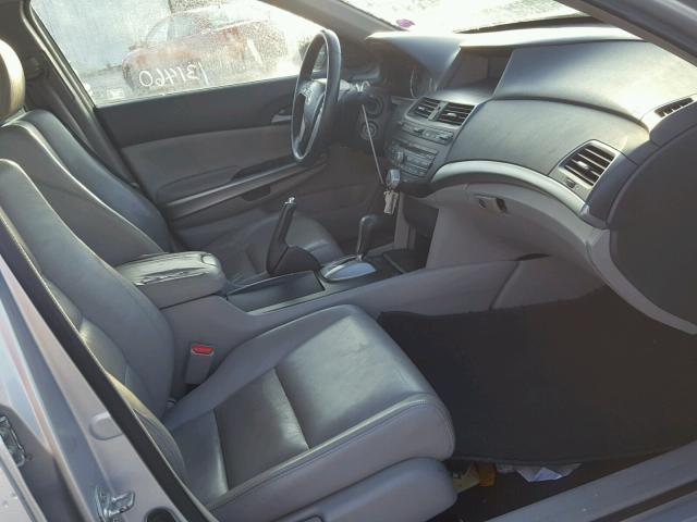 1HGCP26879A166980 - 2009 HONDA ACCORD EXL SILVER photo 5