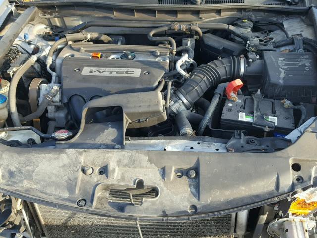 1HGCP26879A166980 - 2009 HONDA ACCORD EXL SILVER photo 7