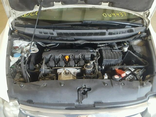 1HGFA16816L064437 - 2006 HONDA CIVIC EX 白色 照片 7