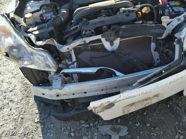 4S3BMBG68B3221494 - 2011 SUBARU LEGACY 2.5 WHITE photo 9