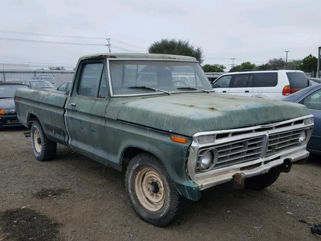 F25HRS45450 - 1973 FORD F250 GREEN photo 1