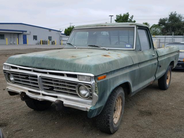 F25HRS45450 - 1973 FORD F250 GREEN photo 2