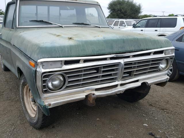 F25HRS45450 - 1973 FORD F250 GREEN photo 9