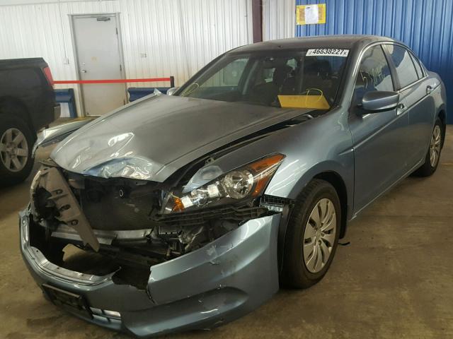 1HGCP2F3XBA131845 - 2011 HONDA ACCORD LX BLUE photo 2