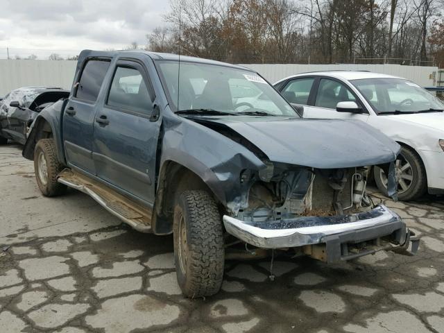 1GCDT13E478235275 - 2007 CHEVROLET COLORADO BLUE photo 1