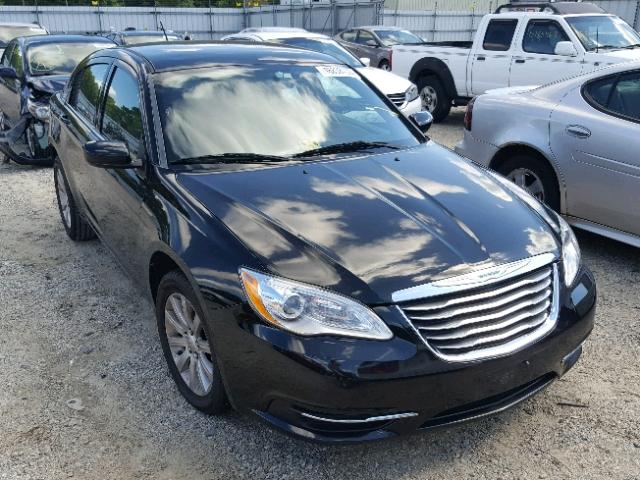 1C3CCBBB0DN763132 - 2013 CHRYSLER 200 TOURIN BLACK photo 1