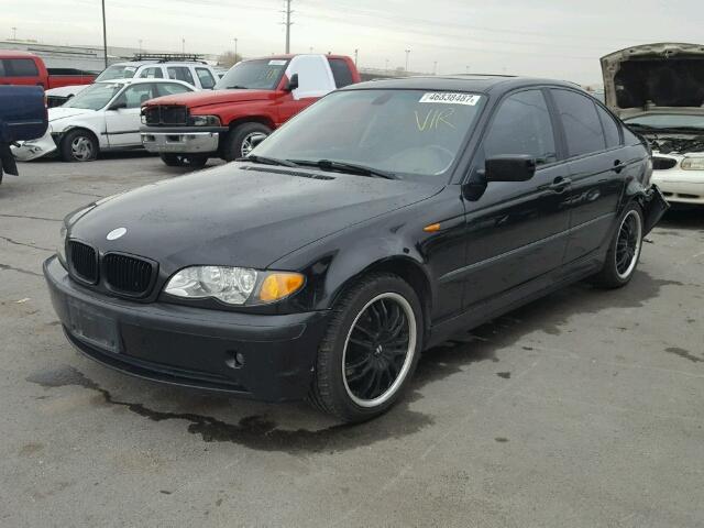 WBAET37433NJ30592 - 2003 BMW 325 I BLACK photo 2