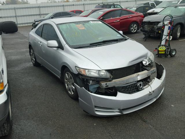 2HGFG12629H517260 - 2009 HONDA CIVIC LX SILVER photo 1