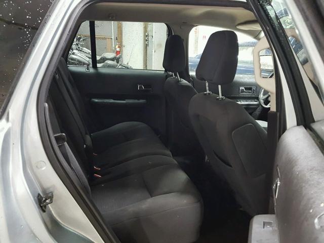 2FMDK48C07BB67609 - 2007 FORD EDGE SILVER photo 6