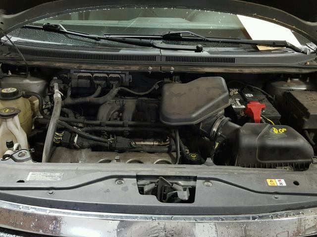 2FMDK48C07BB67609 - 2007 FORD EDGE Сріблястий фото 7