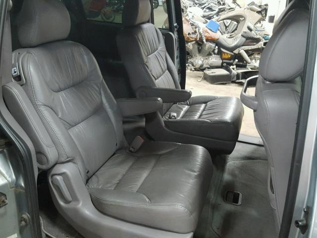 5FNRL3H76AB054150 - 2010 HONDA ODYSSEY EX SILVER photo 6