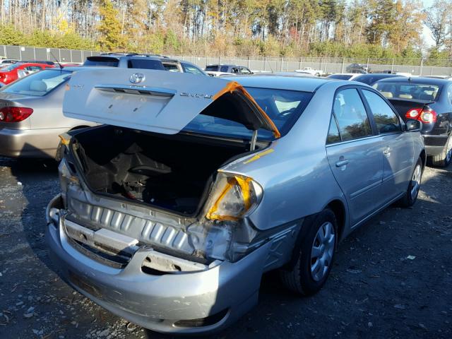 4T1BE30KX3U770762 - 2003 TOYOTA CAMRY LE ვერცხლისფერი ფოტო 4