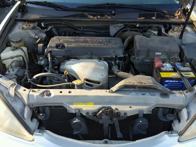 4T1BE30KX3U770762 - 2003 TOYOTA CAMRY LE ვერცხლისფერი ფოტო 7