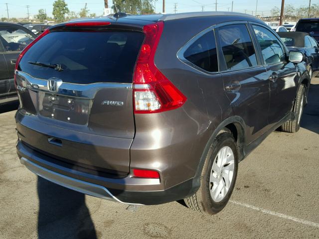 2HKRM4H78GH639437 - 2016 HONDA CR-V GRAY photo 4