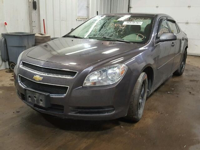 1G1ZB5EB6AF234918 - 2010 CHEVROLET MALIBU LS ნაცრისფერი ფოტო 2