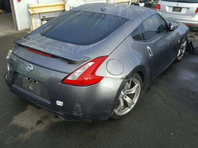 JN1AZ4EHXCM560608 - 2012 NISSAN 370Z BASE GRAY photo 4