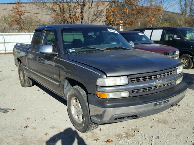 2GCEK19T111312482 - 2001 CHEVROLET SILVERADO GRAY photo 1