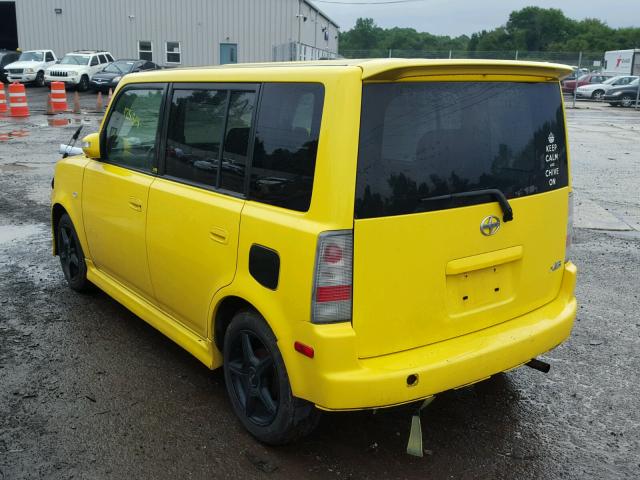 JTLKT324454015557 - 2005 TOYOTA SCION XB Amarillo foto 3