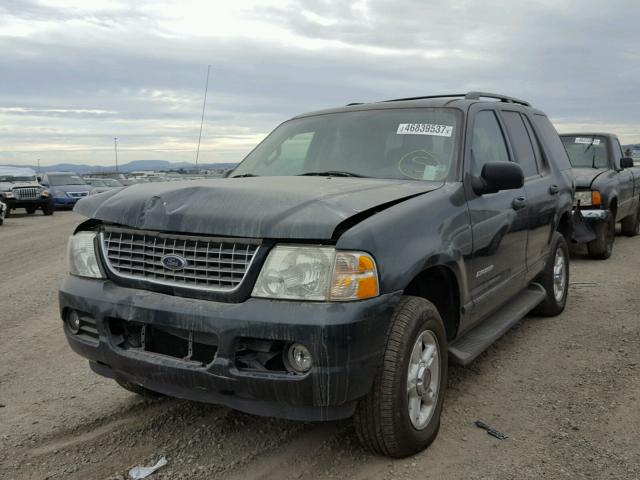 1FMZU73K34UA12381 - 2004 FORD EXPLORER X GREEN photo 2