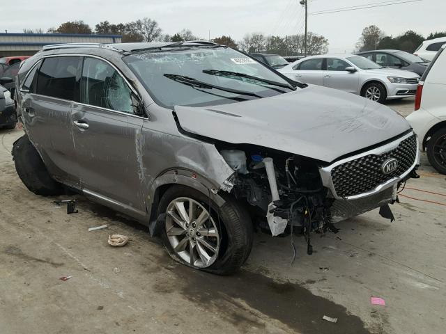 5XYPK4A58GG063278 - 2016 KIA SORENTO SX SILVER photo 1