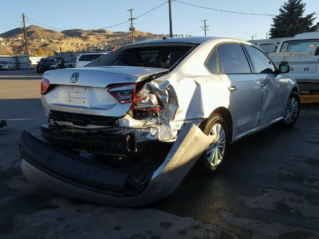 1VWAS7A33EC079098 - 2014 VOLKSWAGEN PASSAT S فضي صورة 4