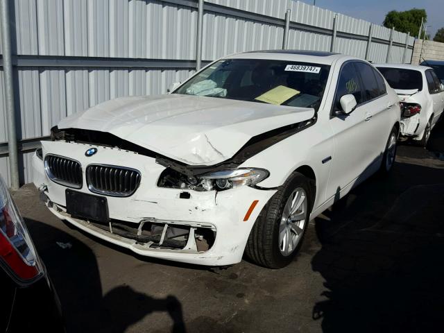 WBA5A5C55ED503771 - 2014 BMW 528 I WHITE photo 2