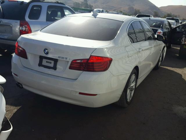 WBA5A5C55ED503771 - 2014 BMW 528 I WHITE photo 4