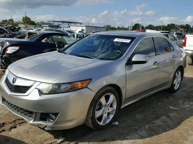 JH4CU26639C004577 - 2009 ACURA TSX SILVER photo 2