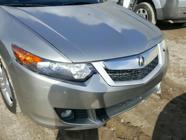 JH4CU26639C004577 - 2009 ACURA TSX SILVER photo 9