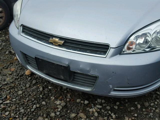 2G1WT58K269324997 - 2006 CHEVROLET IMPALA LT SILVER photo 9