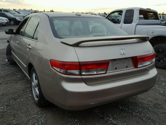 JHMCM567X4C018382 - 2004 HONDA ACCORD EX GOLD photo 3