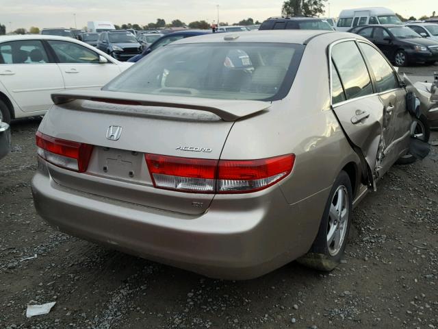 JHMCM567X4C018382 - 2004 HONDA ACCORD EX GOLD photo 4