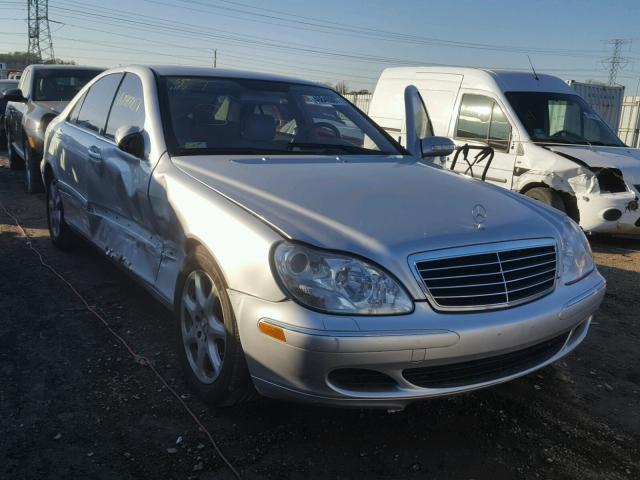 WDBNG83J34A416630 - 2004 MERCEDES-BENZ S 430 4MAT SILVER photo 1