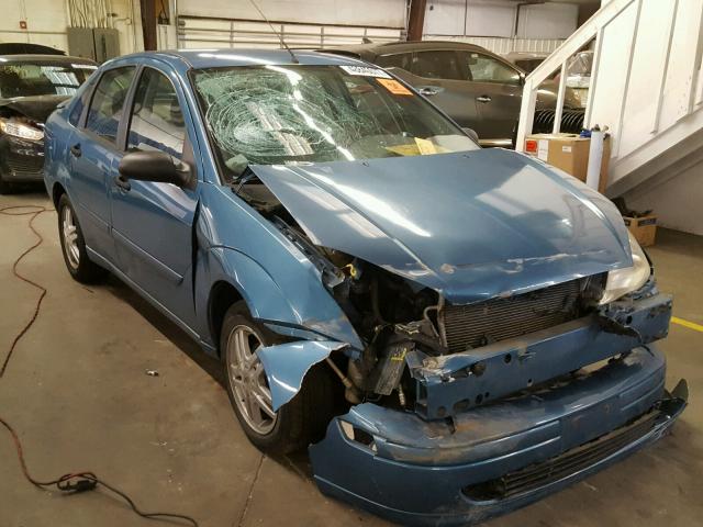 1FAHP34331W373915 - 2001 FORD FOCUS SE BLUE photo 1