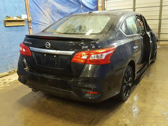 3N1AB7AP5GY246905 - 2016 NISSAN SENTRA S BLACK photo 4