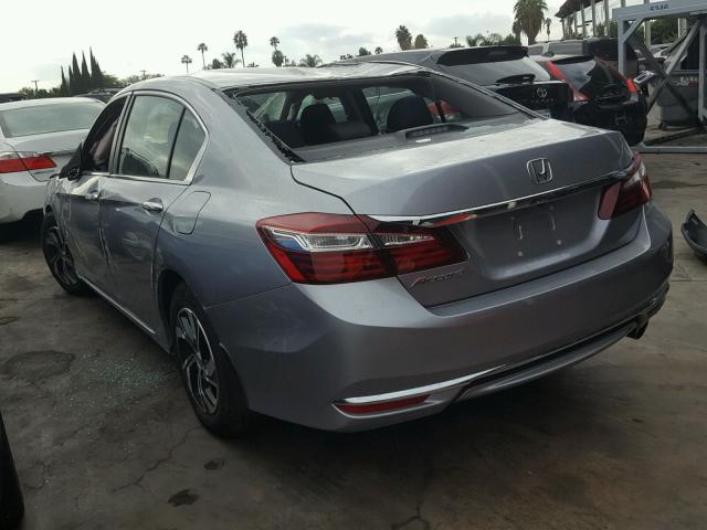 1HGCR2F32HA189774 - 2017 HONDA ACCORD LX GRAY photo 3