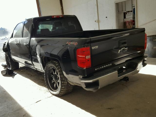 1GCVKPEC0FZ220206 - 2015 CHEVROLET SILVERADO BLACK photo 3