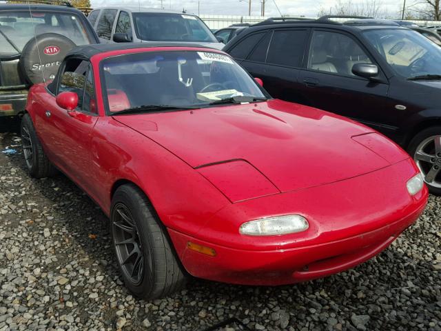 JM1NA3510M1234662 - 1991 MAZDA MX-5 MIATA RED photo 1