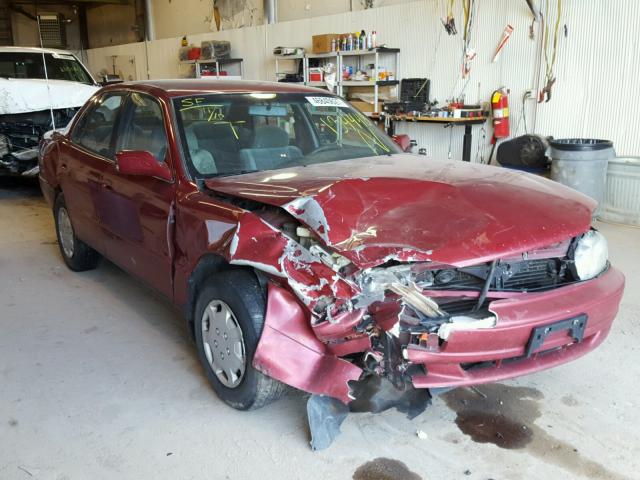 JT2SK12E4P0134448 - 1993 TOYOTA CAMRY LE BURGUNDY photo 1