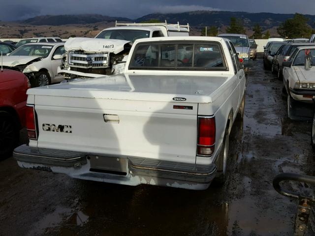 1GTCS19Z4M8529831 - 1991 GMC SONOMA WHITE photo 4
