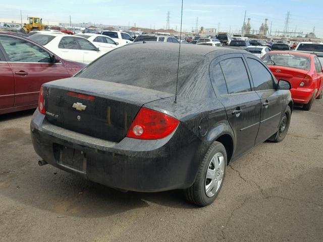 1G1AD5F54A7209963 - 2010 CHEVROLET COBALT 1LT BLACK photo 4