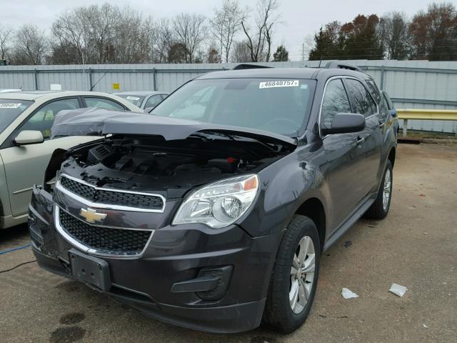 2GNFLEE3XD6315202 - 2013 CHEVROLET EQUINOX LT BLACK photo 2