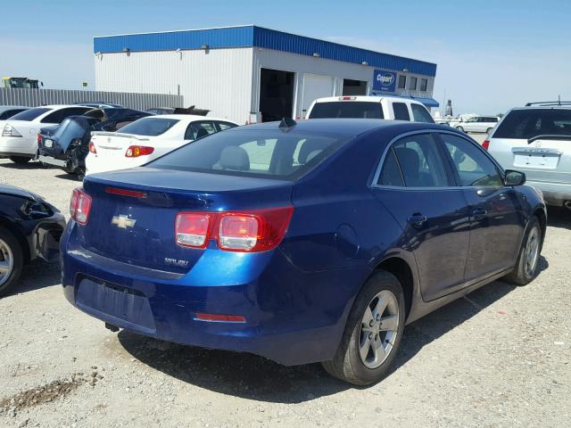 1G11B5SAXDU118310 - 2013 CHEVROLET MALIBU LS BLUE photo 4