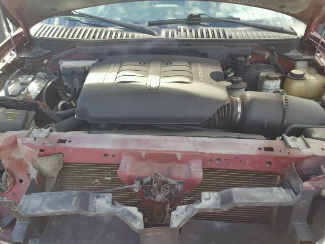 5LMFU28R54LJ18958 - 2004 LINCOLN NAVIGATOR MAROON photo 7