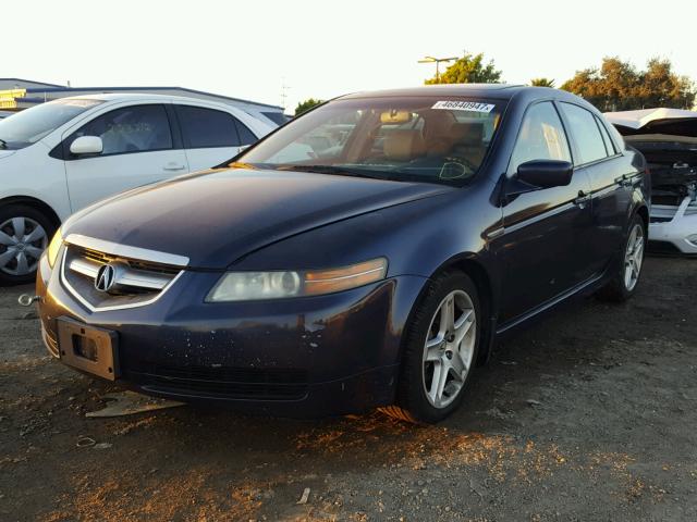 19UUA65615A073606 - 2005 ACURA TL BLUE photo 2