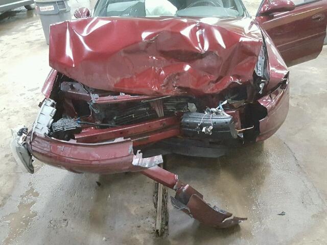 2G4WS52J2Y1105139 - 2000 BUICK CENTURY CU MAROON photo 7